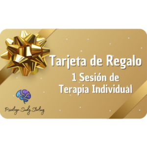 Tarjeta de Regalo 1 Sesión Terapia Individual