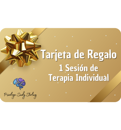 Tarjeta de Regalo 1 Sesión Terapia Individual